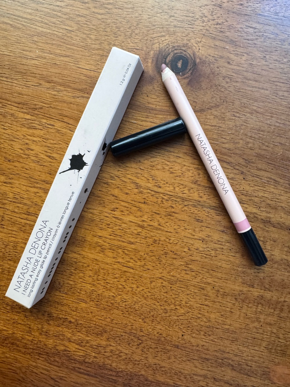 Natasha Denona Nude Lip Crayon - Soft Pink Nude in shade NP1